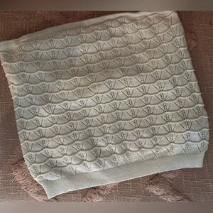 American Eagle Outfitters Cream Knit Tube Top S